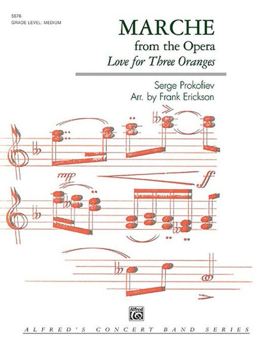 March From Opera Love For 3 Oranges Concert Band Gr 3