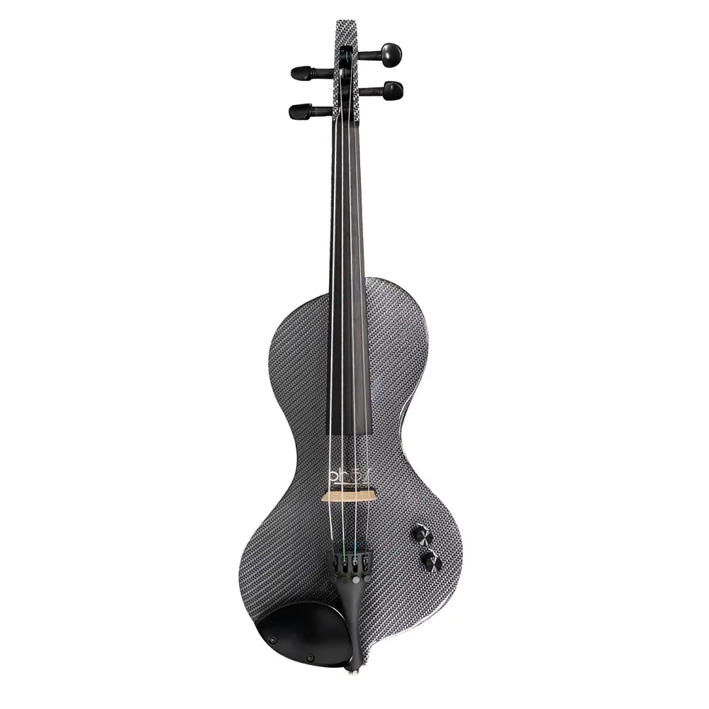 Phos Electric Violin with Shadow Preamp in Black Case