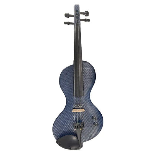 Phos Electric Violin with Shadow Preamp - Carbon Patterned Black Finish