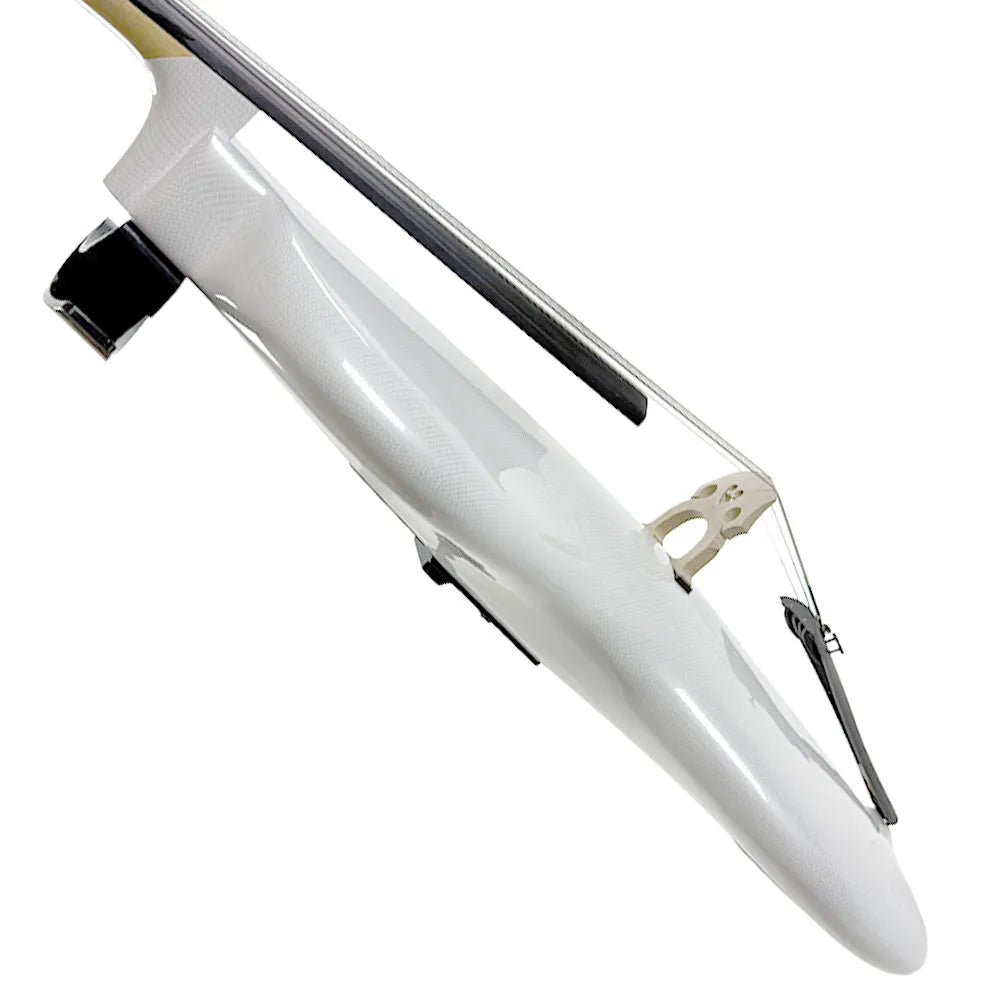 PHOS Electric Cello with Shadow Active Preamp in Gig Bag - White — view 3