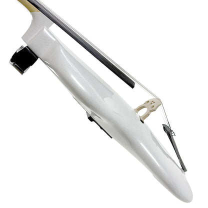 PHOS Electric Cello with Shadow Active Preamp in Gig Bag - White — view 3