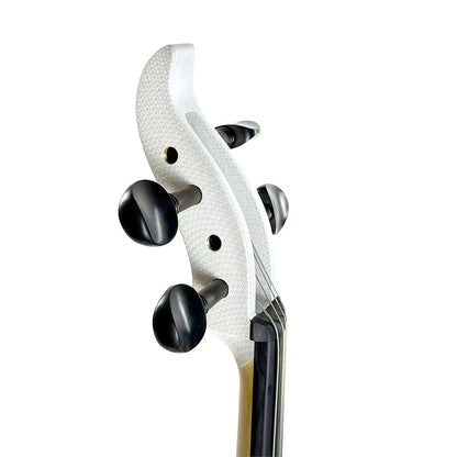 PHOS Electric Cello with Shadow Active Preamp in Gig Bag - White — view 5