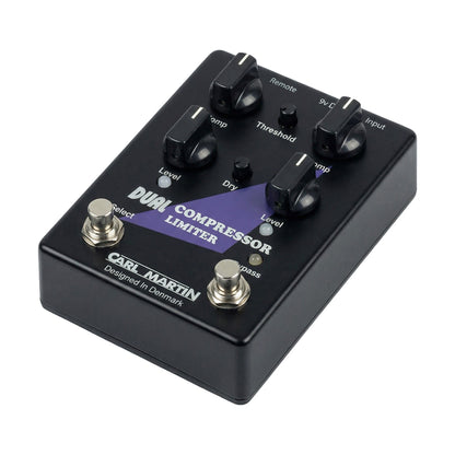 Carl Martin Dual Compressor Limiter Analog Guitar Pedal with True Bypass and Dual Compression Setups — view 3