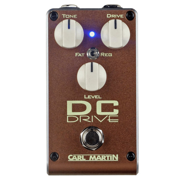 Carl Martin DC Drive Overdrive Guitar Pedal with FAT Switch and True Bypass — view 2