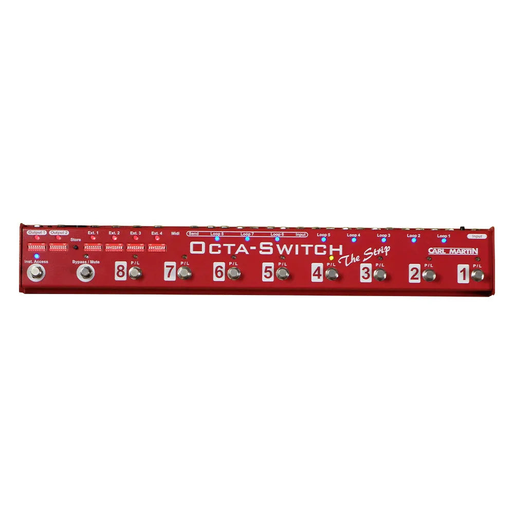 Carl Martin Octa-Switch The Strip Effect Pedal — view 2