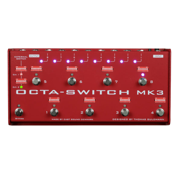 Carl Martin OctaSwitch MK3 Programmable Loop Switcher Guitar Pedal — view 3