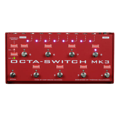 Carl Martin OctaSwitch MK3 Programmable Loop Switcher Guitar Pedal — view 3