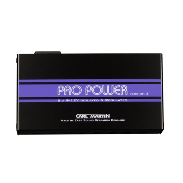 Carl Martin Pro Power v2 Isolated Pedal Board Power Supply with 9V/12V Outputs — view 2