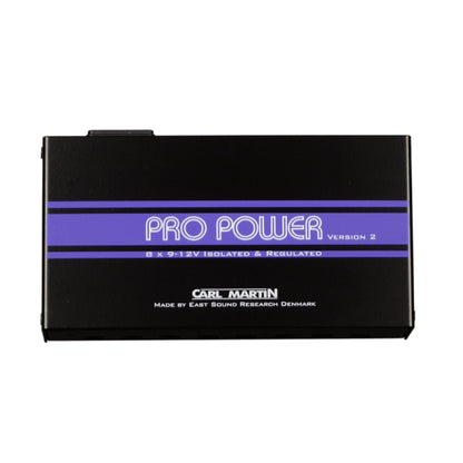 Carl Martin Pro Power v2 Isolated Pedal Board Power Supply with 9V/12V Outputs — view 2