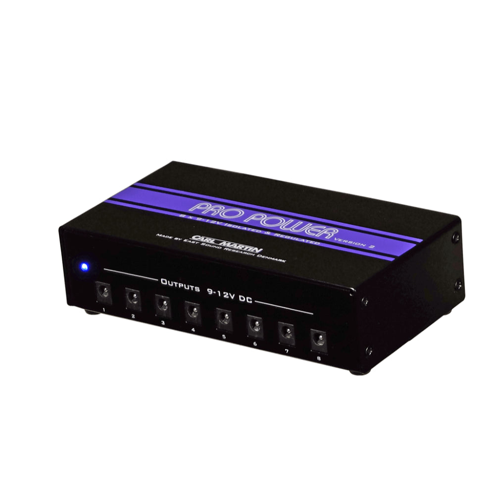 Carl Martin Pro Power v2 Isolated Pedal Board Power Supply with 9V/12V Outputs — view 3