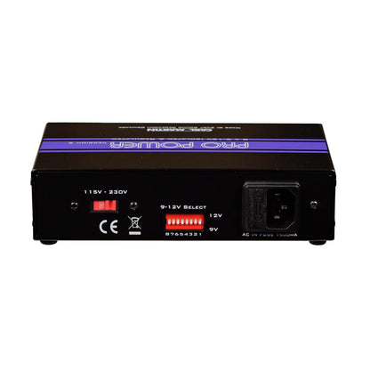 Carl Martin Pro Power v2 Isolated Pedal Board Power Supply with 9V/12V Outputs — view 4