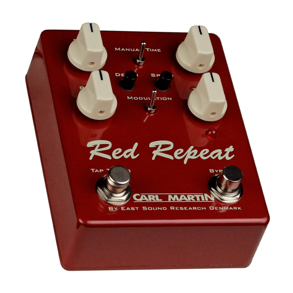 Carl Martin Red Repeat 2016 Edition Analog Digital Delay Guitar Pedal — view 4