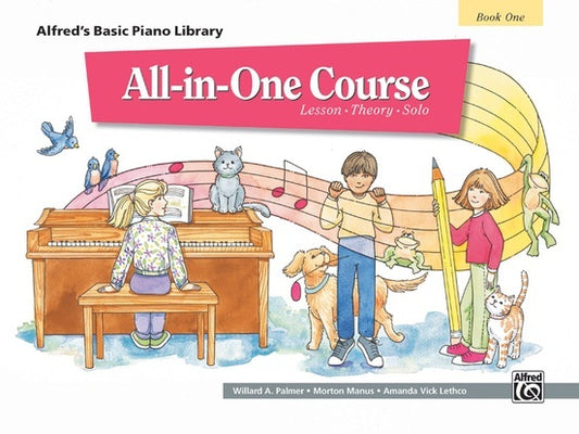 Alfred's Basic Piano Library (ABPL) All-In-One Course Book 1 USA Edition