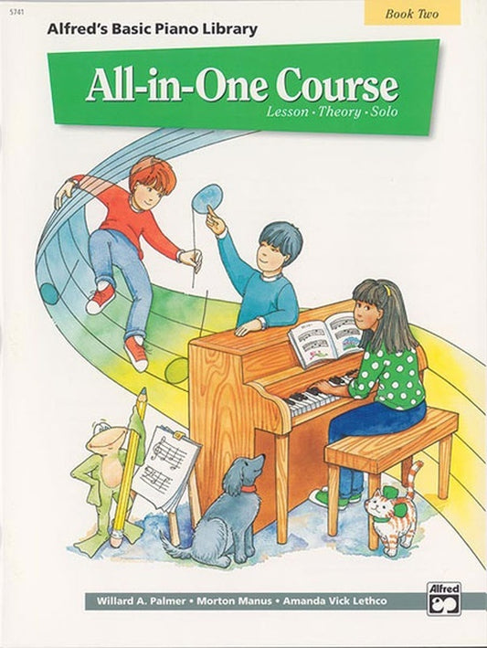 Alfred's Basic Piano Library (ABPL) All-In-One Course Book 2 USA Edition