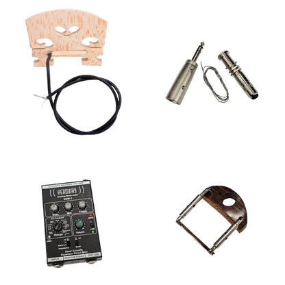 Headway VL3 Active Violin Pickup Package with Integrated Bridge and Discrete Output Jack