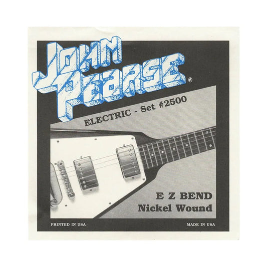 John Pearse 2510 Nickel Electric Guitar Strings 10-52 Hybrid Gauge