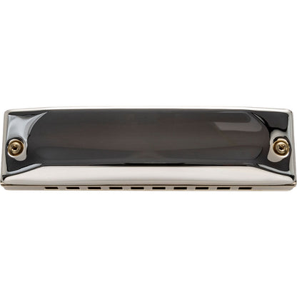 Hohner MS Series Meisterklasse Harmonica in Key of B, Diatonic, 10 Holes, Anodized Aluminium Comb, Brass Reed Plates, Modular System — view 4