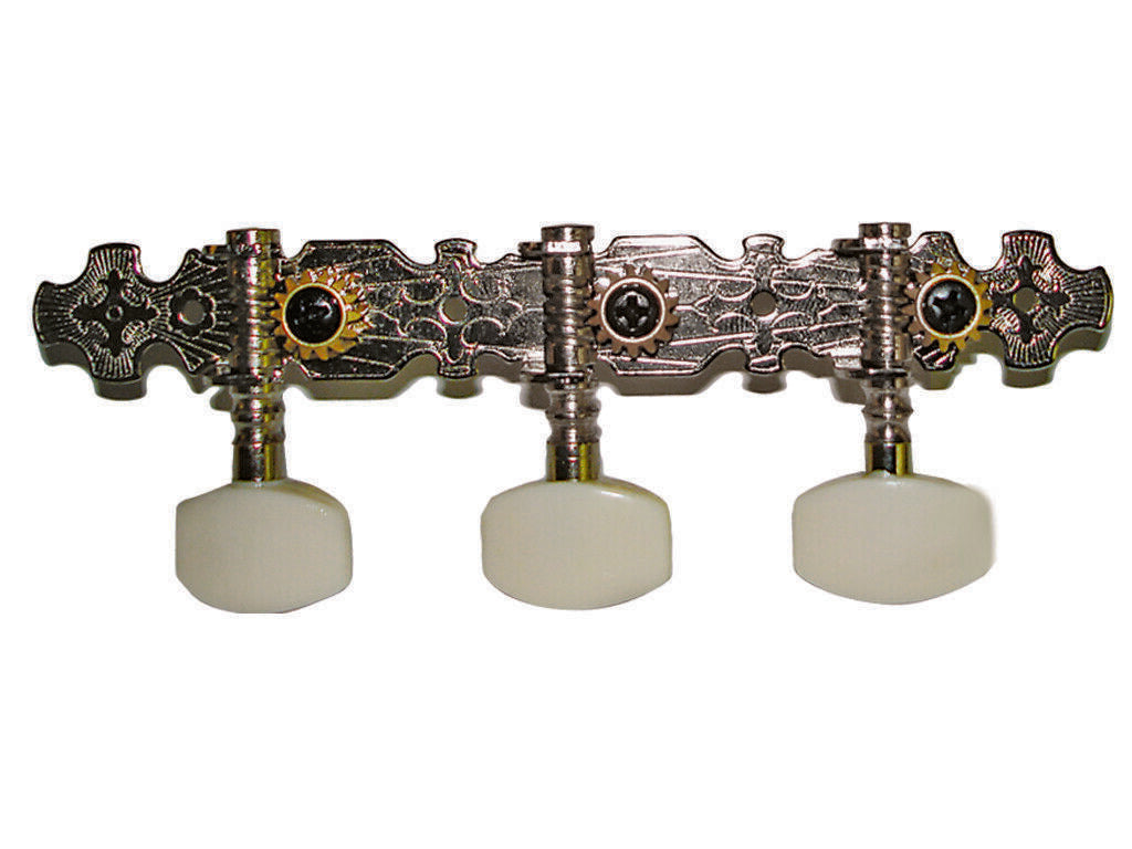 Valencia Classic 35mm Nickel Plated Guitar Machine Heads