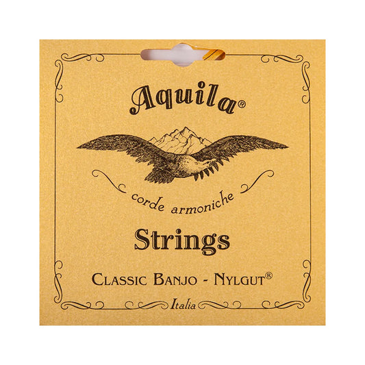 Aquila 5-String Banjo Set - Medium 5B with New Nylgut Strings