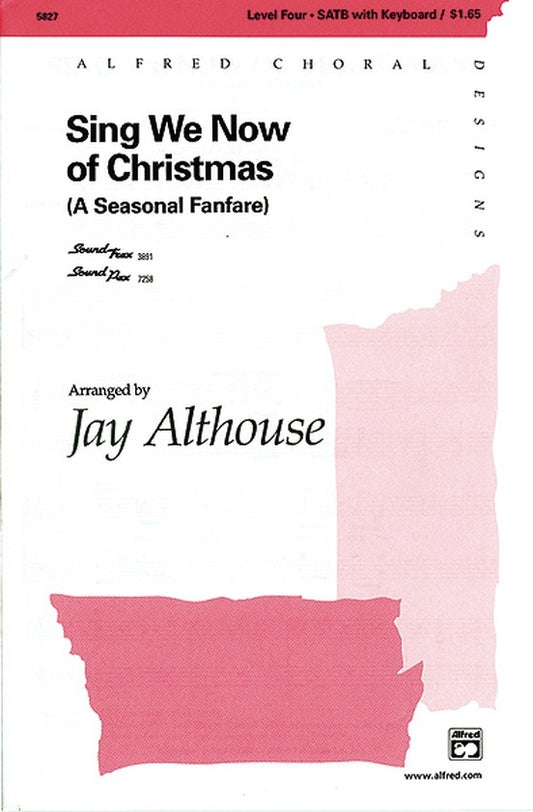 Sing We Now of Christmas SATB Choral Sheet Music