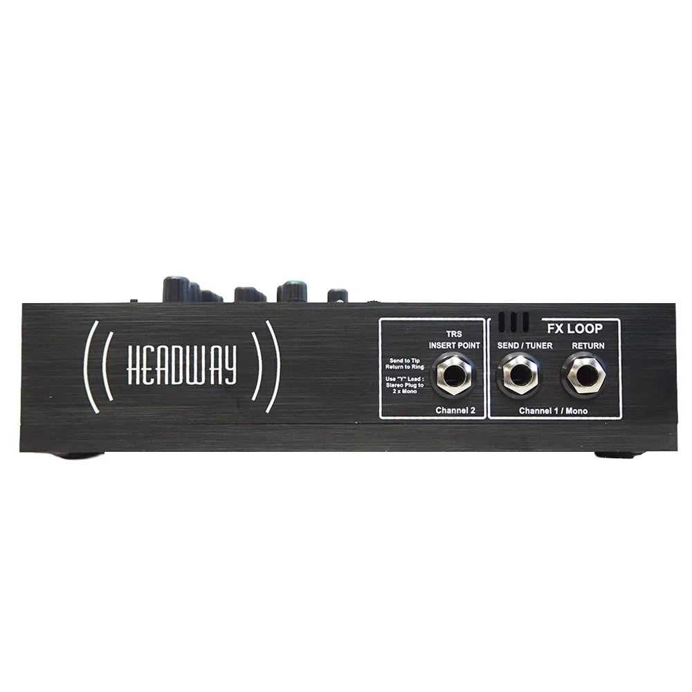 Headway Pro Acoustic Preamp EDB2-VAP with Dual Channel, Valve Circuit, 5-Band EQ, Phantom Power, Anti-Feedback Tools, and USB Charger — view 5