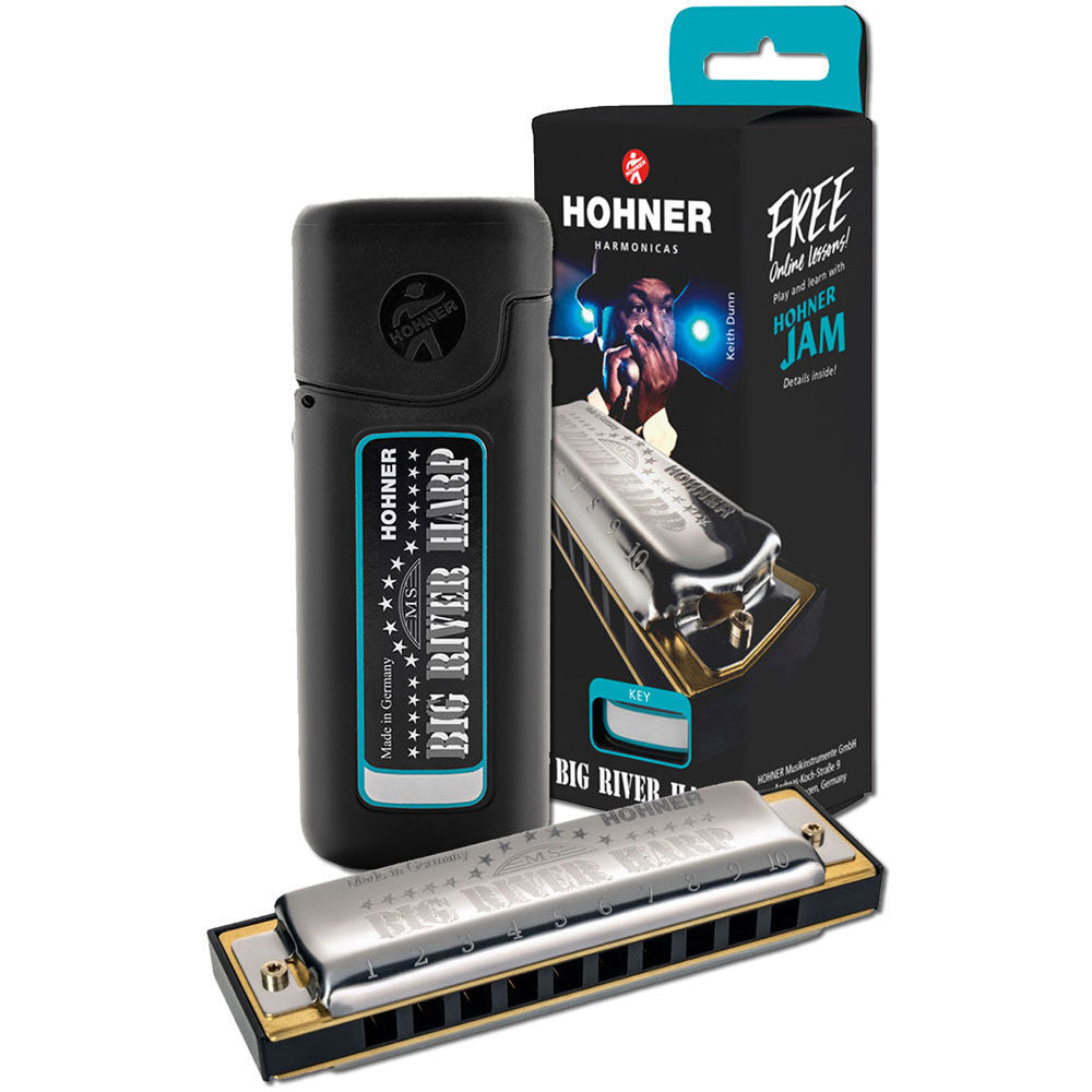 Hohner MS Series Big River Harmonica Key of A