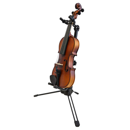 FPS Violin and Ukulele Tripod Stand with Adjustable Height and Foam Padding — view 3