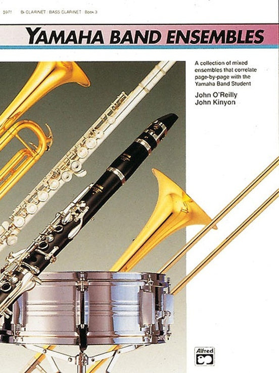 Yamaha Band Ensembles Book 3 for Tenor Saxophone