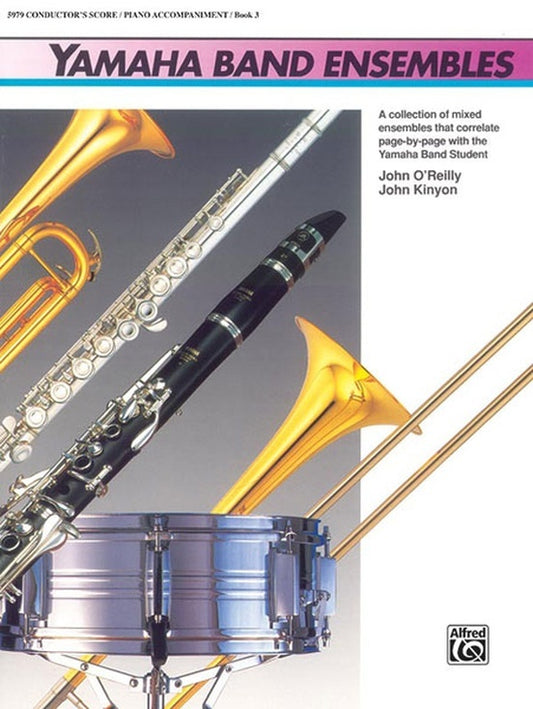 Yamaha Band Ensembles Book 3 Piano Accompaniment/Score