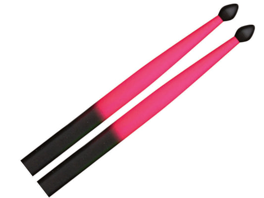 AMS Nylon Tipped Maple Pink and Black Drum Sticks