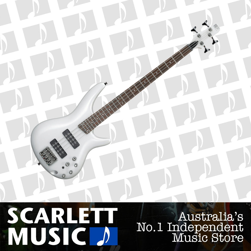 Ibanez SR-300E 4 String Electric Bass Guitar White — view 2
