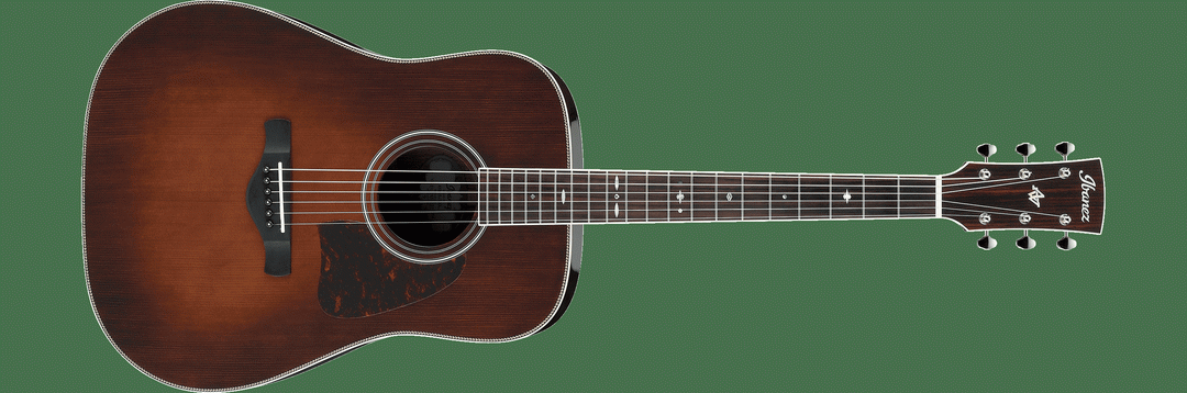 Ibanez AVD10 BVS Acoustic-Electric Guitar (Brown Violin Sunburst)