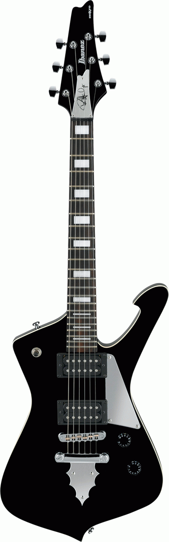 Ibanez PSM10 BK Paul Stanley Electric Guitar (Black)