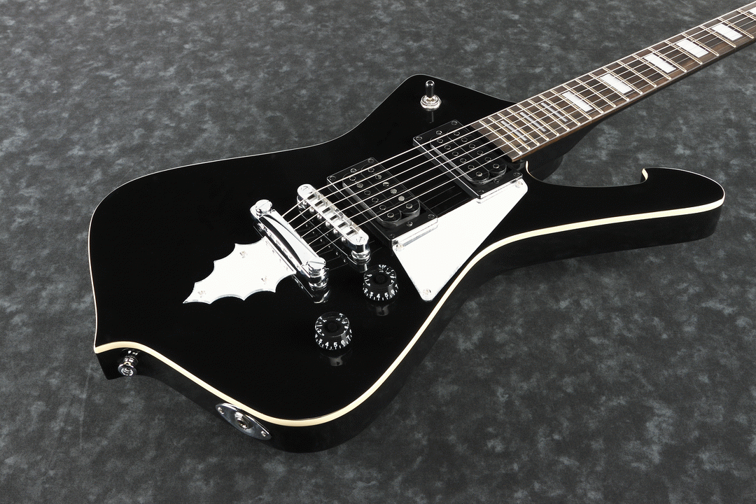 Ibanez PSM10 BK Paul Stanley Electric Guitar (Black) — view 3