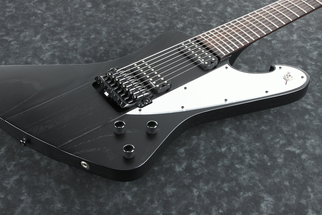 Ibanez FTM33 WK Fredrik Thordendal Electric Guitar (Weathered Black) — view 2