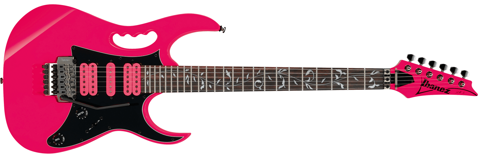 Ibanez JEMJRSP Steve Vai Signature Electric Guitar Pink