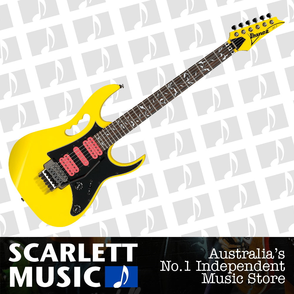 Ibanez JEMJRSP Steve Vai Signature Electric Guitar Yellow — view 2