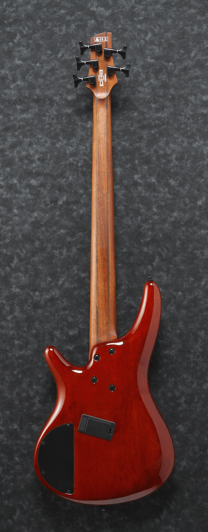 Ibanez SRMS805 BTT Electric 5-String Bass (Brown Topaz Burst) — view 2