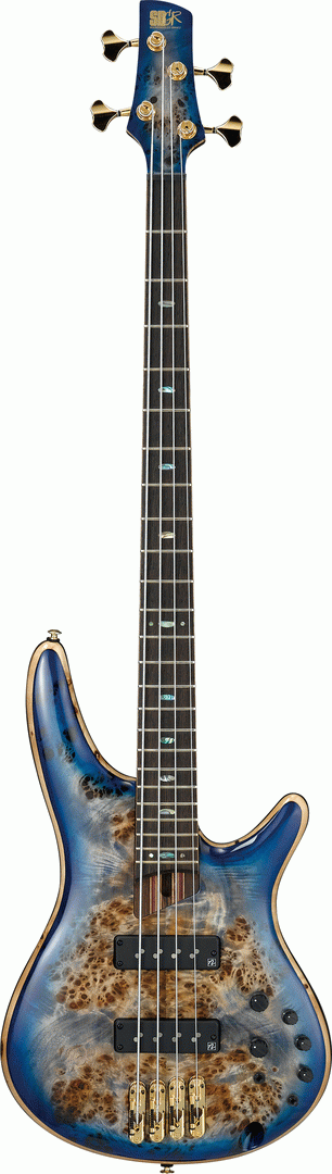 Ibanez SR2600 CBB Premium Electric Bass With Bag(Pgpbb) (Cerulean Blue Burst)