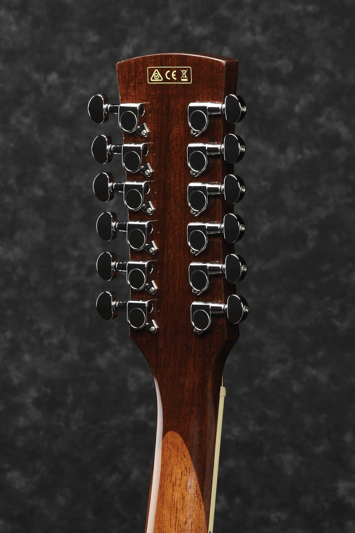 Ibanez PF1512ECE NT Electric Guitar 12 String (Natural High Gloss) — view 4