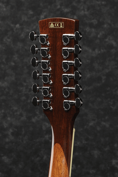 Ibanez PF1512ECE NT Electric Guitar 12 String (Natural High Gloss) — view 4