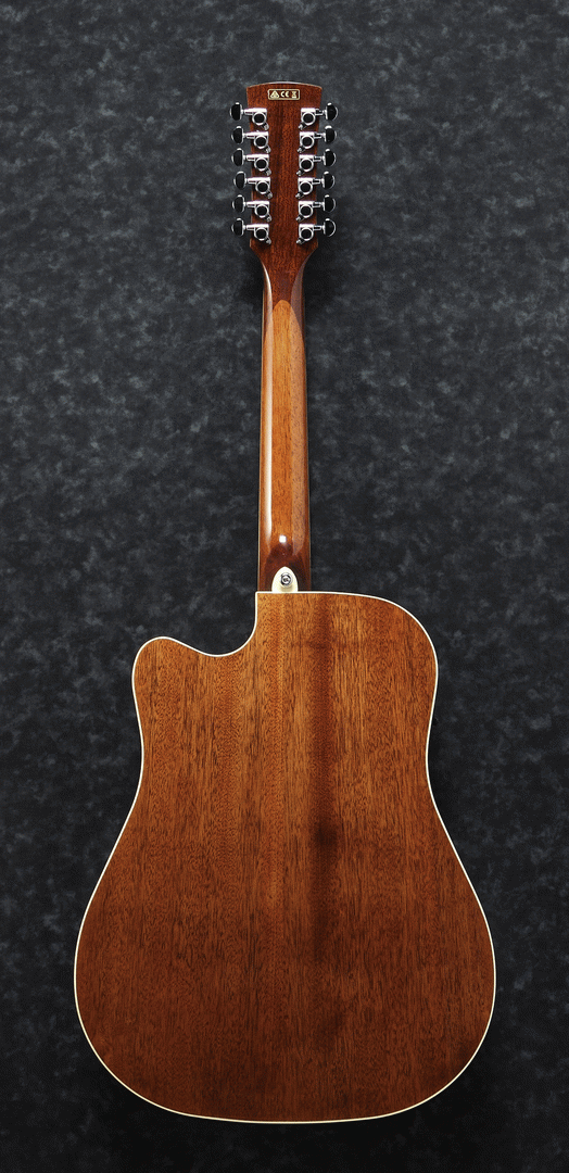 Ibanez PF1512ECE NT Electric Guitar 12 String (Natural High Gloss) — view 2