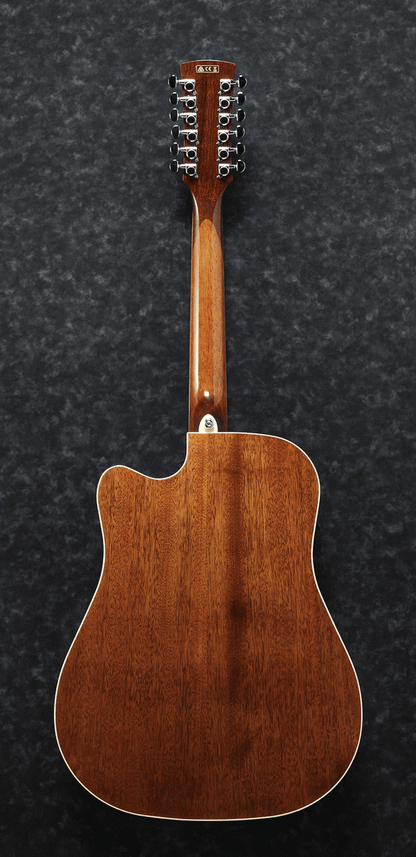 Ibanez PF1512ECE NT Electric Guitar 12 String (Natural High Gloss) — view 2