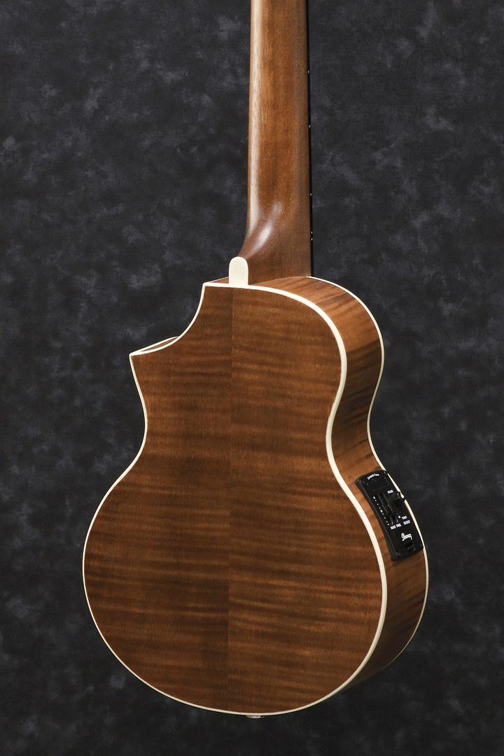Ibanez UEW15E OPN Acoustic-Electric Ukulele (Open Pore Natural) — view 3