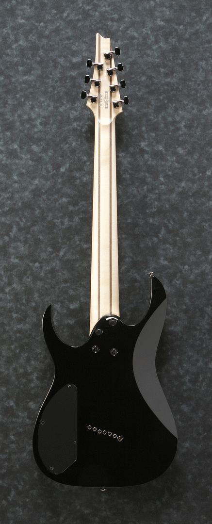 Ibanez RGMS7 BK Electric Guitar (Black) — view 2