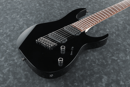 Ibanez RGMS7 BK Electric Guitar (Black) — view 3