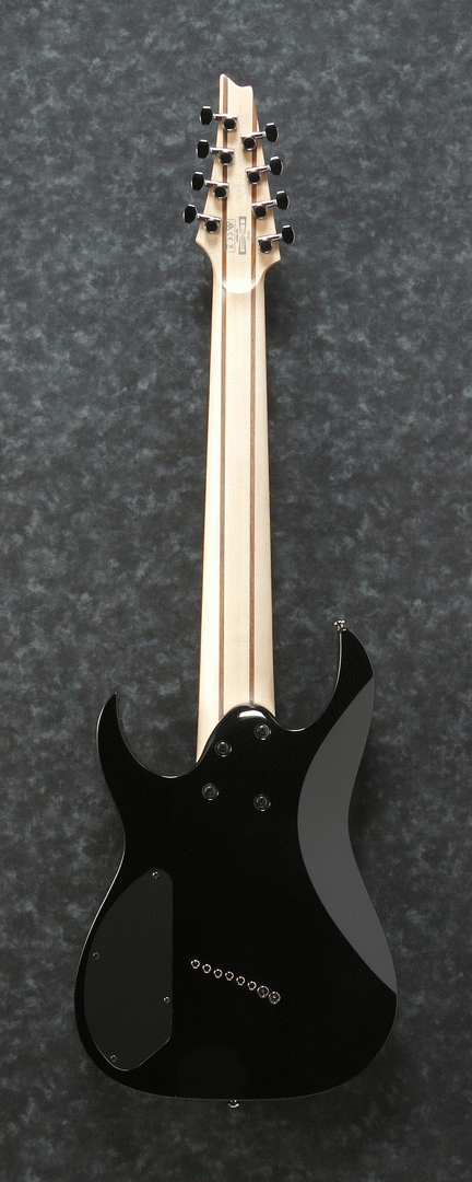 Ibanez RGMS8 BK Electric Guitar (Black) — view 2