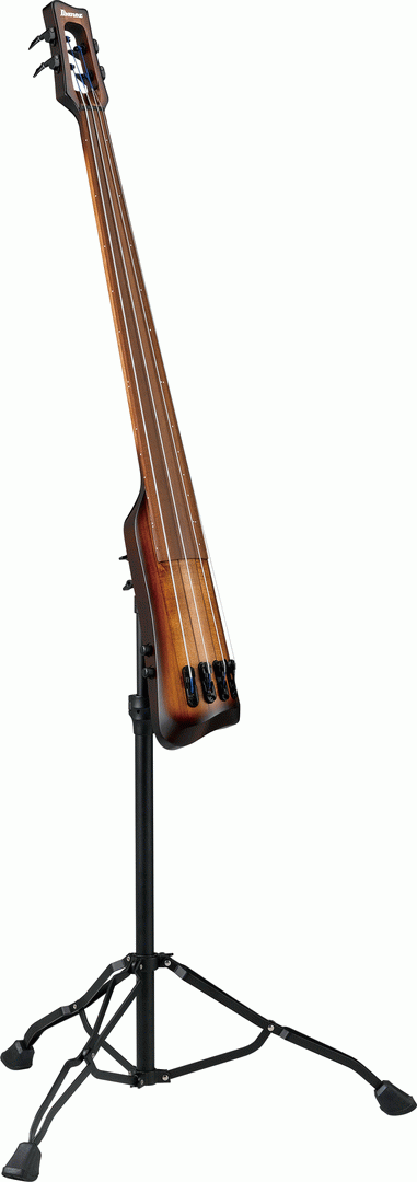 Ibanez UB804 MOB Electric Bass With Bag & Stand (Mahogany Oil Burst) — view 2