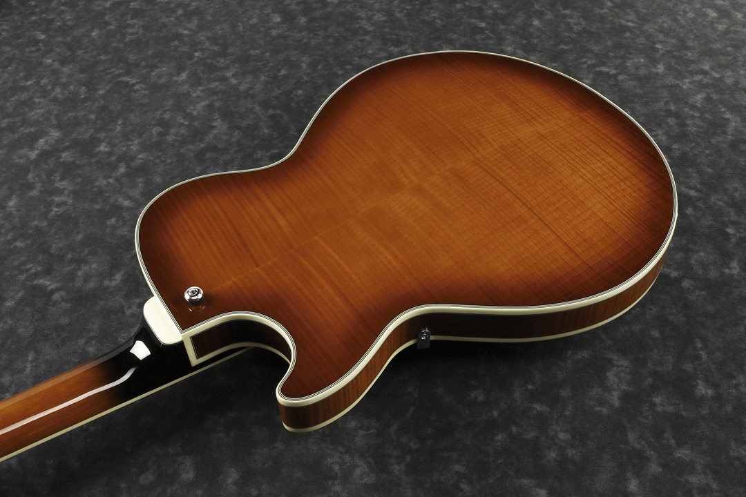 Ibanez AGS73FM VLS Artcore Electric Guitar (Violin Sunburst) — view 3