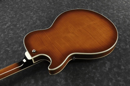 Ibanez AGS73FM VLS Artcore Electric Guitar (Violin Sunburst) — view 3